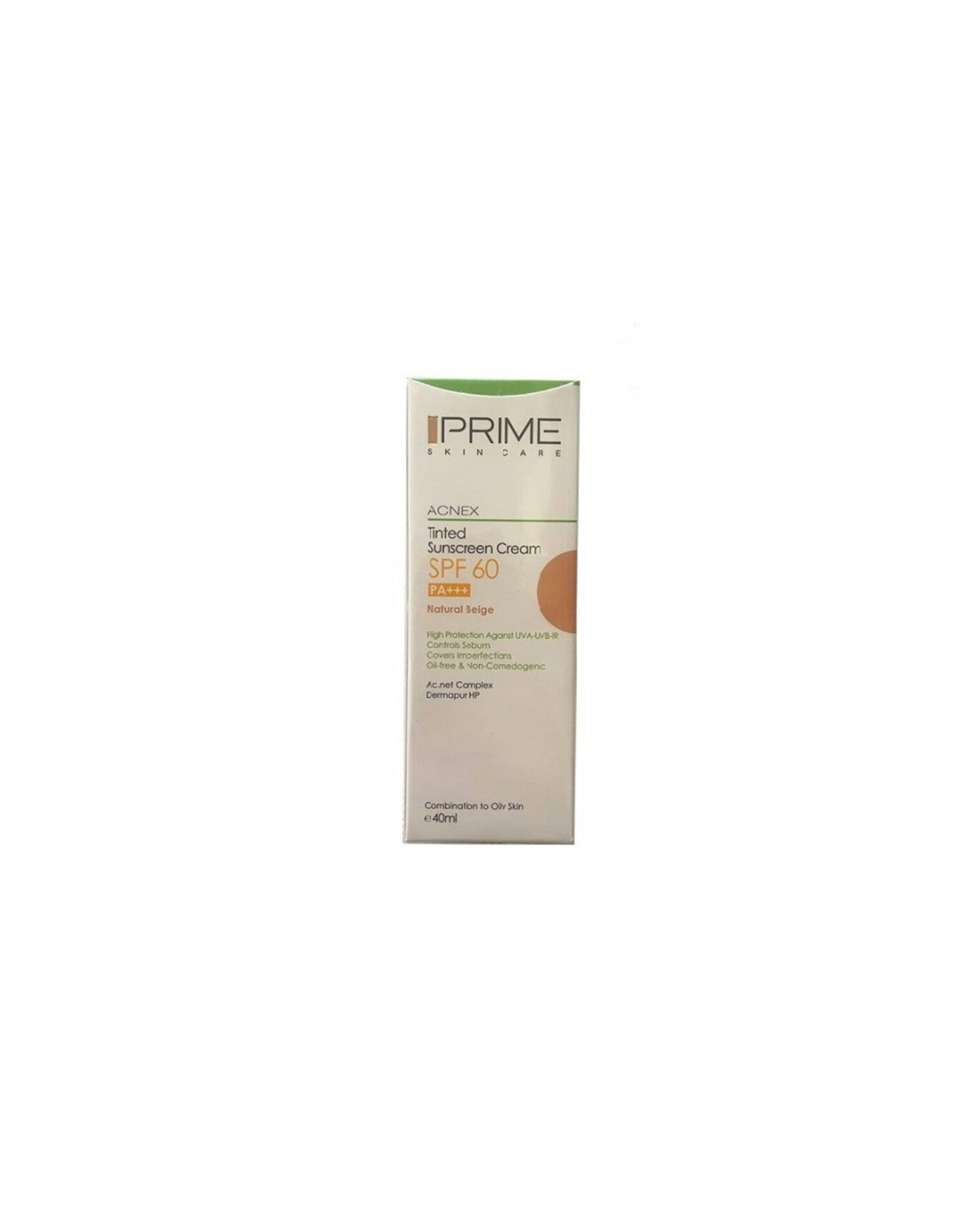 (Natural Beige) ضدآفتاب رنگی Prime Acnex